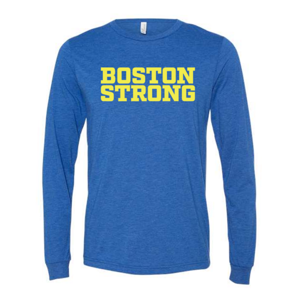 Boston Strong  - Blue Long Sleeve
