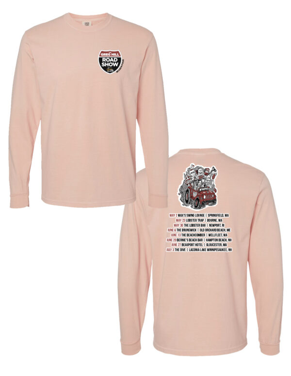 WEEI Road Show Peach Long Sleeve